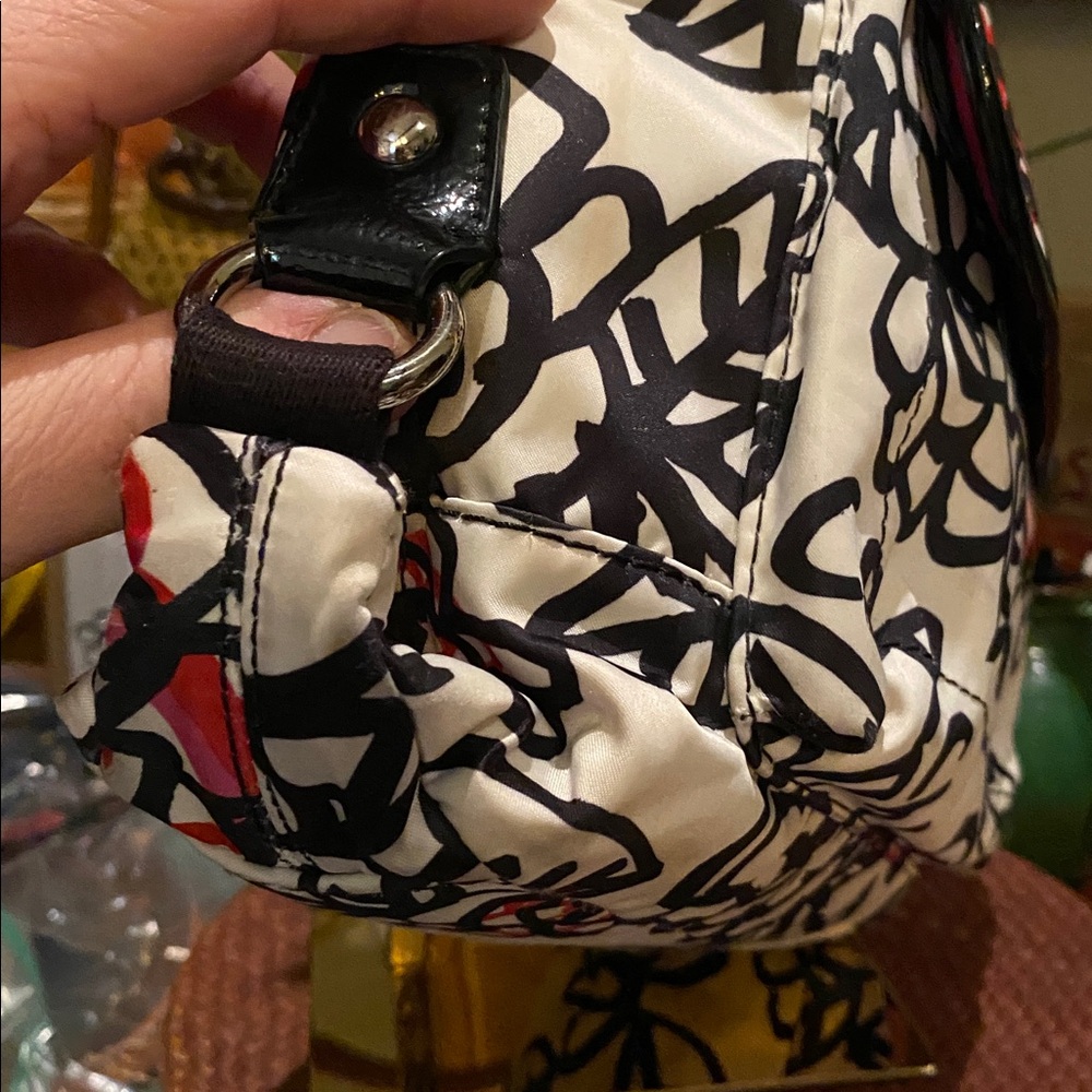 Coach Poppy Daisy Floral Graffiti Messenger Crossbody Bag - Picture 9 of 16